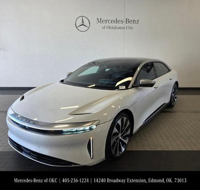 White 2022 Lucid Air Grand Touring
