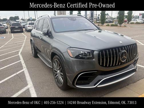 Selenite Gray Metallic 2024 Mercedes-Benz AMG GLS 63 Base 4MATIC