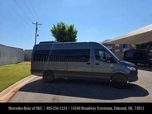 Selenite Gray Metallic 2026 Mercedes-Benz Sprinter 2500 High Roof