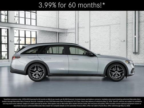 Cirrus Silver Metallic 2026 Mercedes-Benz E-Class E 450 4MATIC