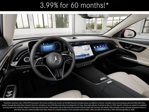 Patagonia Red 2026 Mercedes-Benz E-Class E 350 4MATIC