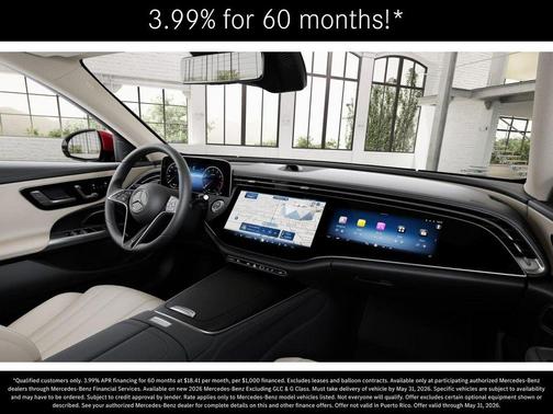 Patagonia Red 2026 Mercedes-Benz E-Class E 350 4MATIC