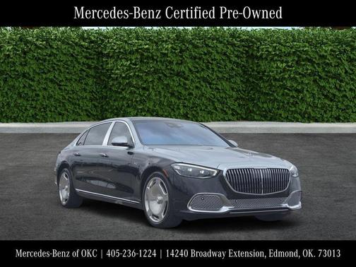Cirrus Silver / Obsidian Black 2024 Mercedes-Benz Maybach S 680 Base 4MATIC