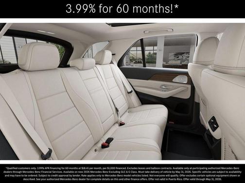 Polar White 2026 Mercedes-Benz GLE 450e Base 4MATIC