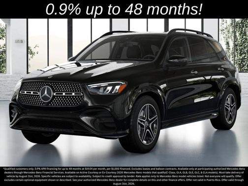 Obsidian Black Metallic 2026 Mercedes-Benz GLE 350 Base 4MATIC