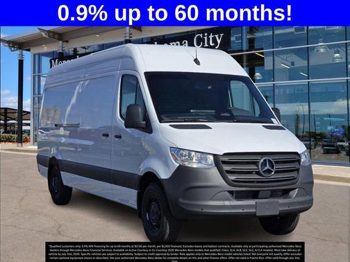 Arctic White 2025 Mercedes-Benz Sprinter 2500 170 WB