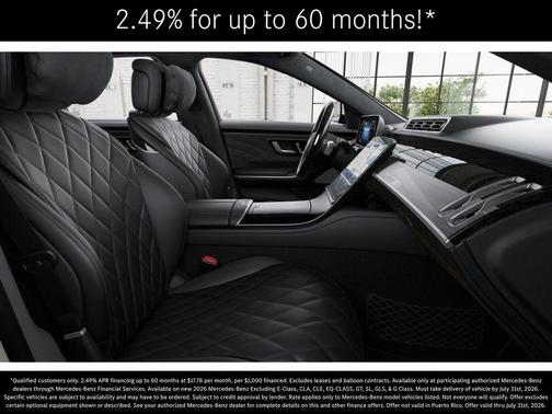 MANUFAKTUR Moonlight White Metallic 2026 Mercedes-Benz S-Class Base