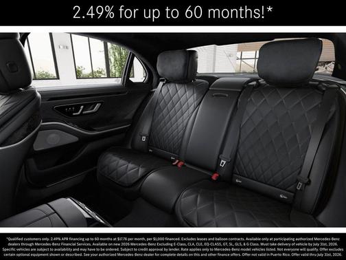 MANUFAKTUR Moonlight White Metallic 2026 Mercedes-Benz S-Class Base