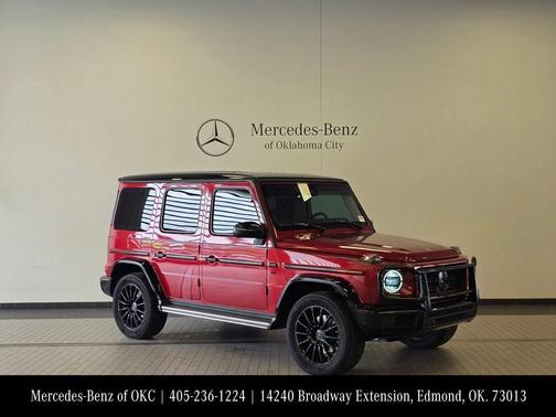 G manufaktur Jupiter Red 2021 Mercedes-Benz G-Class G 550 4MATIC