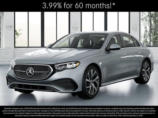 Cirrus Silver Metallic 2026 Mercedes-Benz E-Class E 450 4MATIC