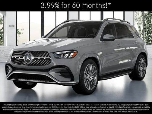 Alpine Gray 2026 Mercedes-Benz GLE 450 4MATIC