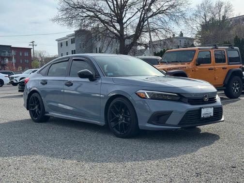 Gray 2023 Honda Civic Sport