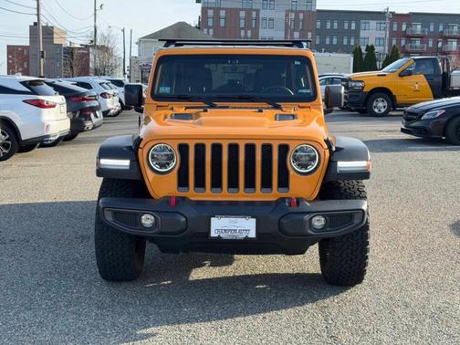 Orange 2021 Jeep Wrangler Unlimited Rubicon