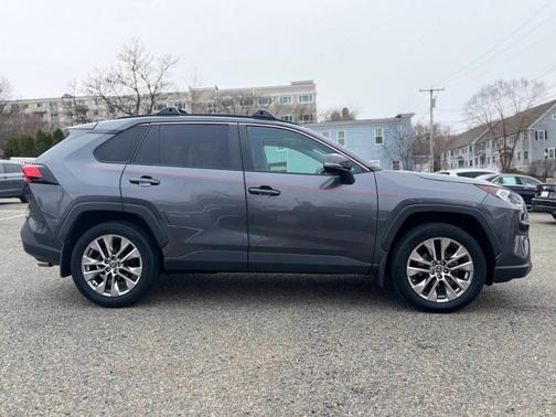 Gray 2021 Toyota RAV4 XLE Premium