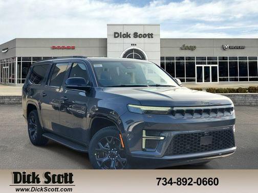 Baltic Gray Metallic Clearcoat 2026 Jeep Grand Wagoneer L Limited Altitude 4x4
