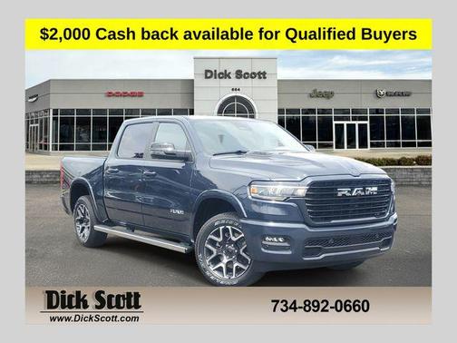 Forged Blue Metallic 2026 RAM 1500 Laramie