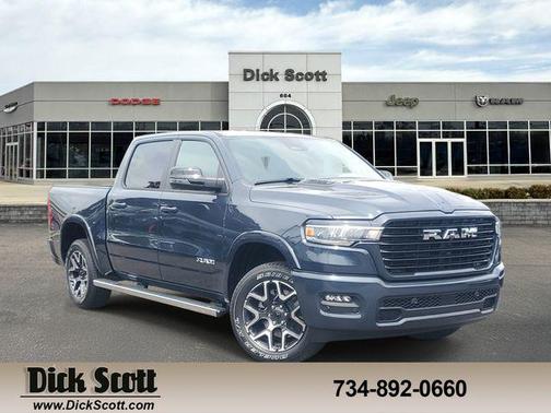 Forged Blue Metallic 2026 RAM 1500 Laramie