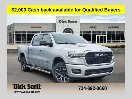 Silver Zynith 2026 RAM 1500 Laramie