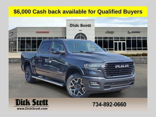 Forged Blue Metallic 2026 RAM 1500 Laramie