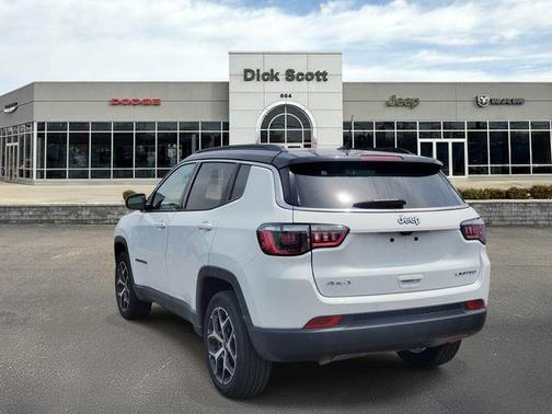 Bright White Clearcoat 2025 Jeep Compass Limited