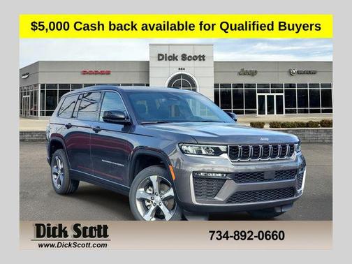 Baltic Gray Metallic Clearcoat 2026 Jeep Grand Cherokee L Limited