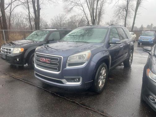 Atlantis Blue Metallic 2013 GMC Acadia SLT-1