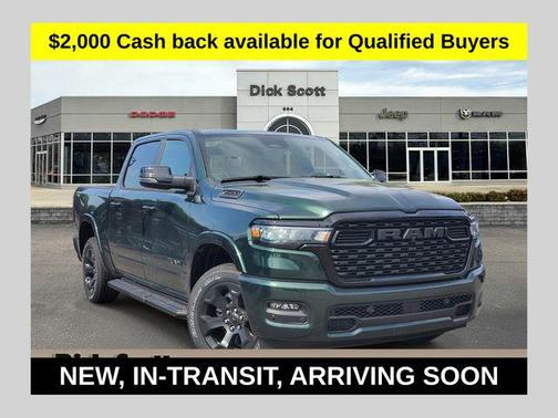 Serrano Green Metallic 2026 RAM 1500 Big Horn/Lone Star