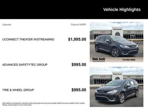 Brilliant Black Crystal Pearlcoat 2019 Chrysler Pacifica Limited