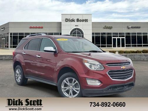 Siren Red Tintcoat 2017 Chevrolet Equinox 1LT