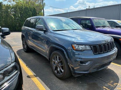 Slate Blue Pearlcoat 2021 Jeep Grand Cherokee 80th Anniversary 4x4