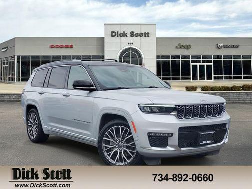 Silver Zynith 2021 Jeep Grand Cherokee L Summit Reserve