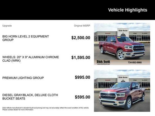 Delmonico Red Pearlcoat 2020 RAM 1500 Big Horn/Lone Star