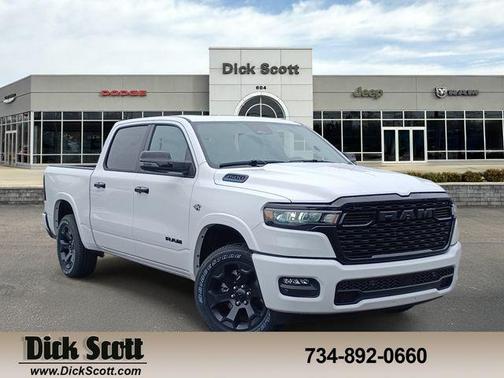Bright White Clearcoat 2026 RAM 1500 Big Horn/Lone Star
