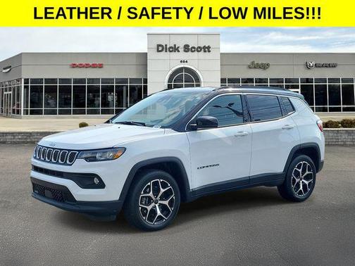 Bright White Clearcoat 2025 Jeep Compass Limited