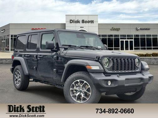 Black Clearcoat 2026 Jeep Wrangler Sport S