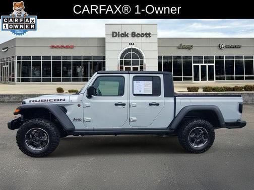 Silver Zynith Clearcoat 2023 Jeep Gladiator Rubicon