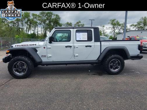 Silver Zynith Clearcoat 2023 Jeep Gladiator Rubicon