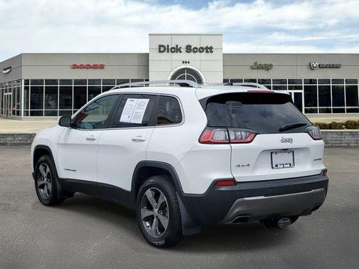 Bright White Clearcoat 2020 Jeep Cherokee Limited