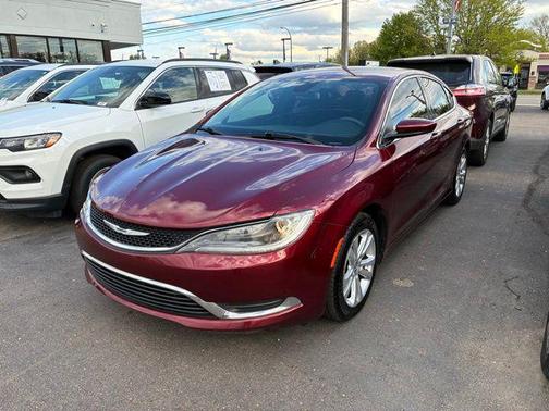 Velvet Red Pearlcoat 2015 Chrysler 200 Limited