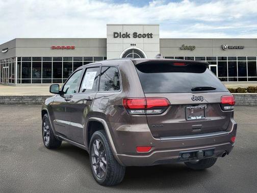 Walnut Brown Metallic Clearcoat 2021 Jeep Grand Cherokee 80th Anniversary 4x4