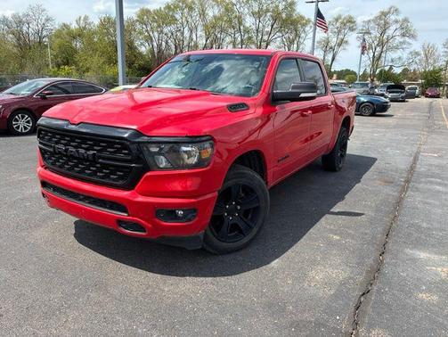 Flame Red Clearcoat 2022 RAM 1500 Big Horn/Lone Star