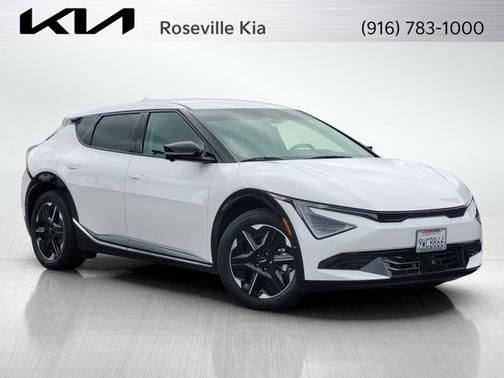 Glacier White Pearl 2025 Kia EV6 WIND