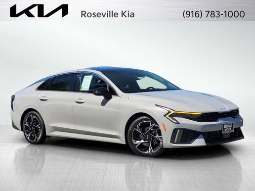 Wolf Gray 2025 Kia K5 GT-LINE