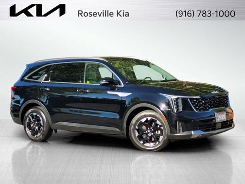 Ebony Black 2024 Kia Sorento S