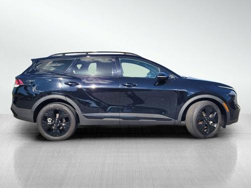 Ebony Black 2025 Kia Sportage X-LINE