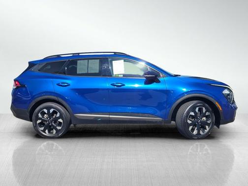 Sapphire Blue 2023 Kia Sportage X-LINE