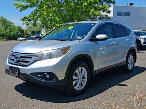 Alabaster Silver Metallic 2013 Honda CR-V EX-L
