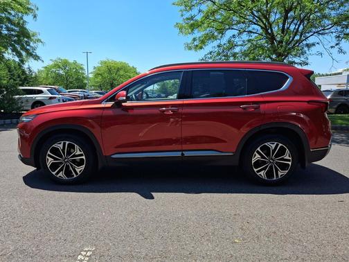 Lava Orange 2019 Hyundai SANTA FE Ultimate 2.0T
