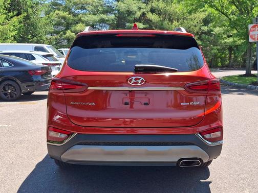 Lava Orange 2019 Hyundai SANTA FE Ultimate 2.0T
