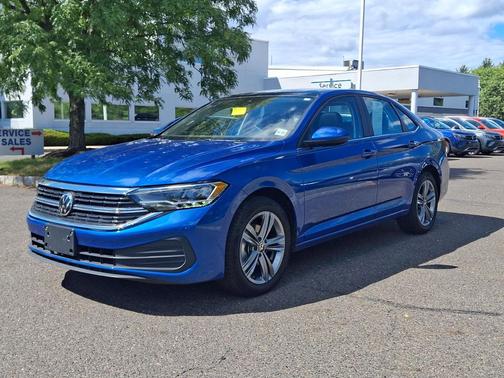Rising Blue Metallic 2023 Volkswagen Jetta 1.5T SE